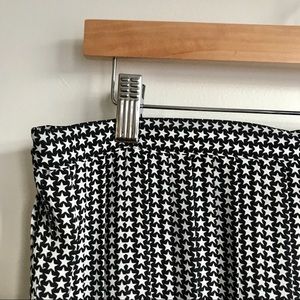 Star print pleated Popsugar maxi skirt NYT